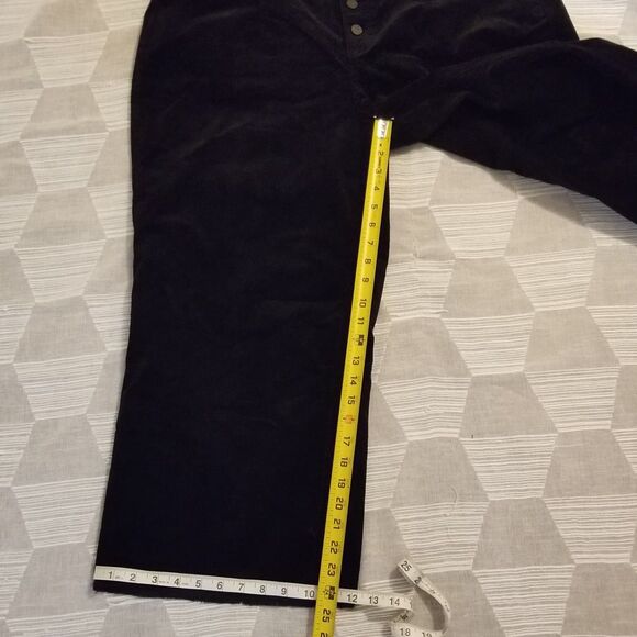 NWT Disturbia Foster Wide Leg Cord Crop Jeans - Picture 7 of 8